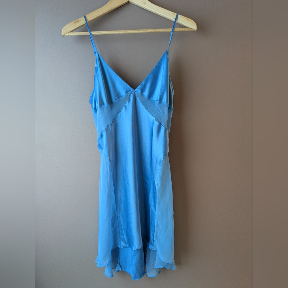Vintage Victoria's Secret Blue slip nightie